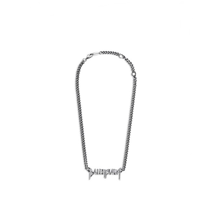 バレンシアガユニセックスゴールドネックレスc2536