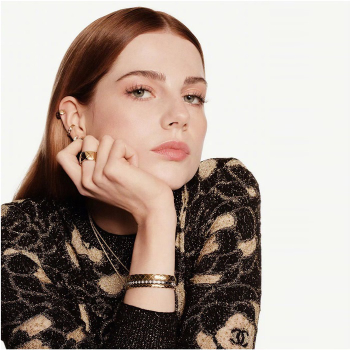 シャネルレディースゴールドブレスレットc2559