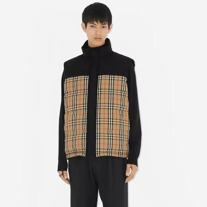 バーバリーメンズ両面ダウンベストc4251