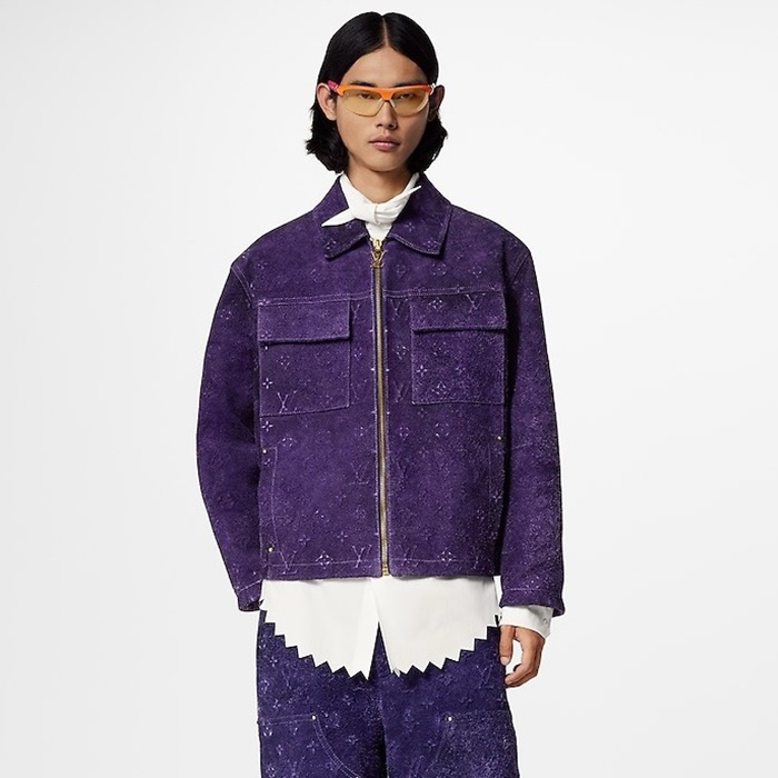 ルイヴィトンメンズレザージャケットc4252