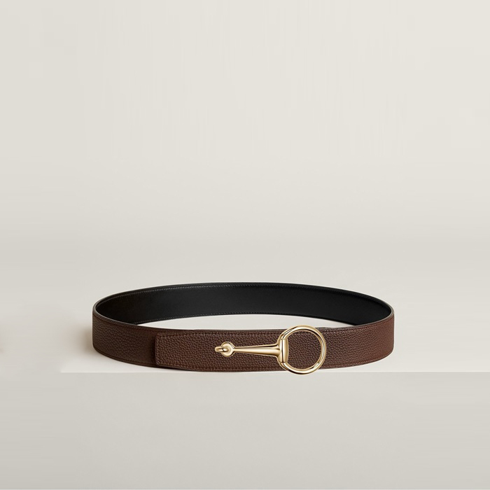 エルメスメンズリバーシブルカサックベルトl65