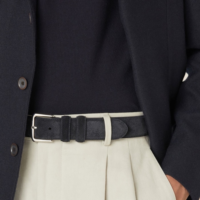 ロロピアーナメンズクラシックベルトl120