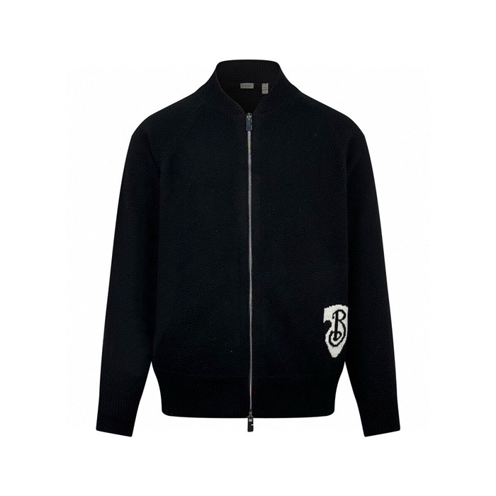 バーバリーメンズジップアップセーター-c4307