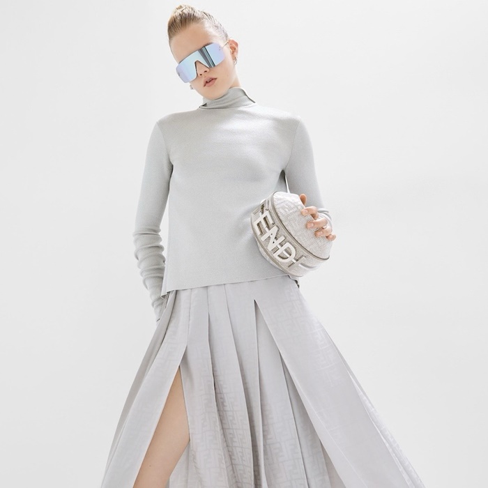 ェンディレディースシルバーグラフィバッグb3315