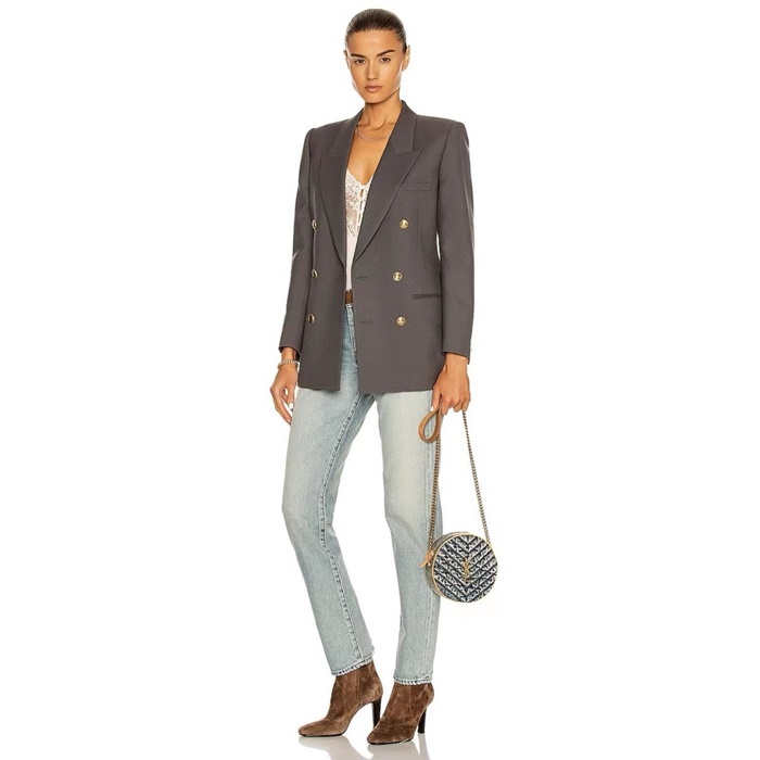 サンローランレディースヴィニールラウンドカメラバッグb3333