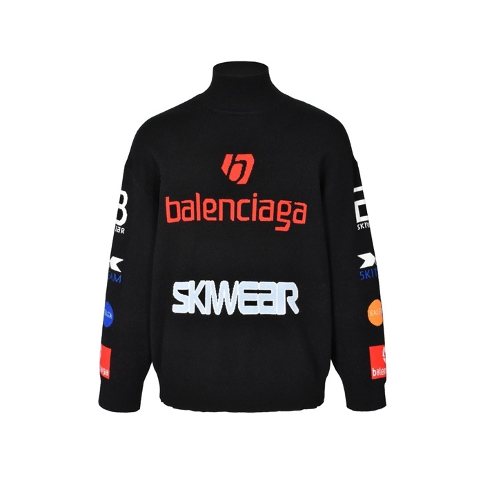 バレンシアガメンズタートルネックニット-c4411