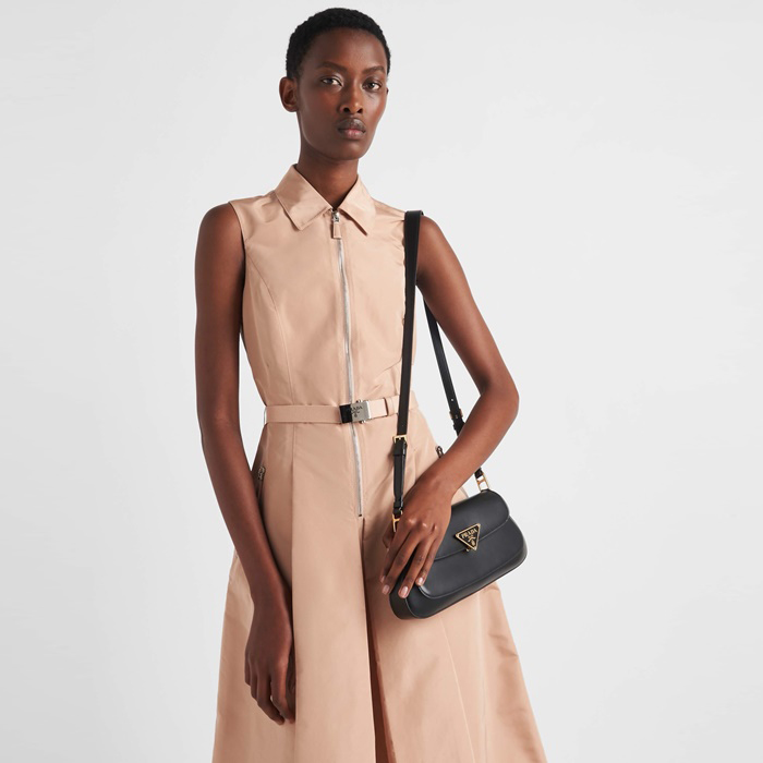 プラダレディースブラッシュドフリップバッグ1D345b3387