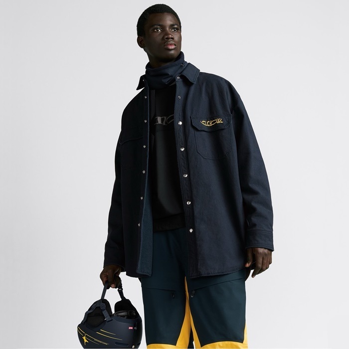 ディオールメンズベーシックシャツジャケットc4435