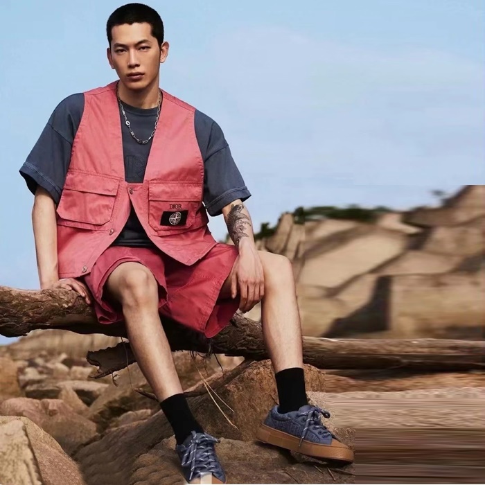 ディオールストーンアイランドユニセックスロースニーカーs1763