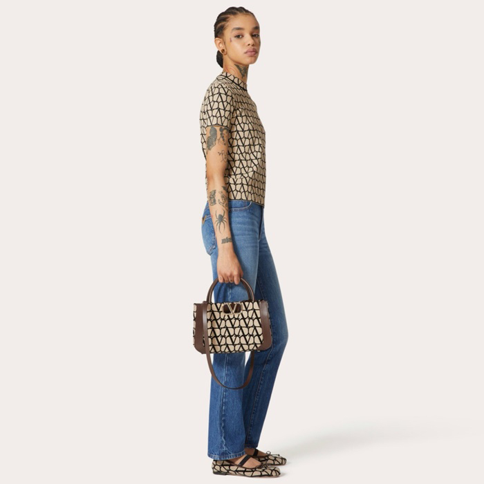 ヴァレンティノレディースガラヴァーニシグネチャートートバッグb3431