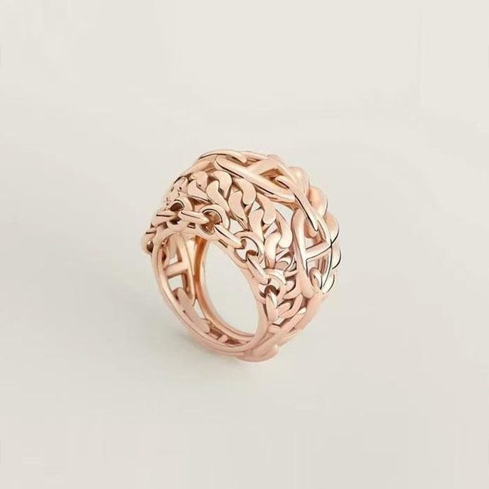 エルメスレディースゴールドリングc2661