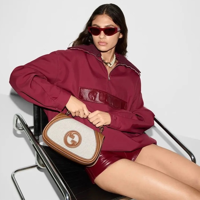 グッチレディースブロンディショルダーバッグb3472