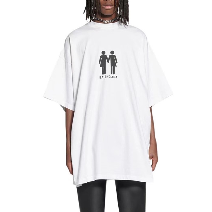 バレンシアガメンズラウンド半袖Tシャツc4511