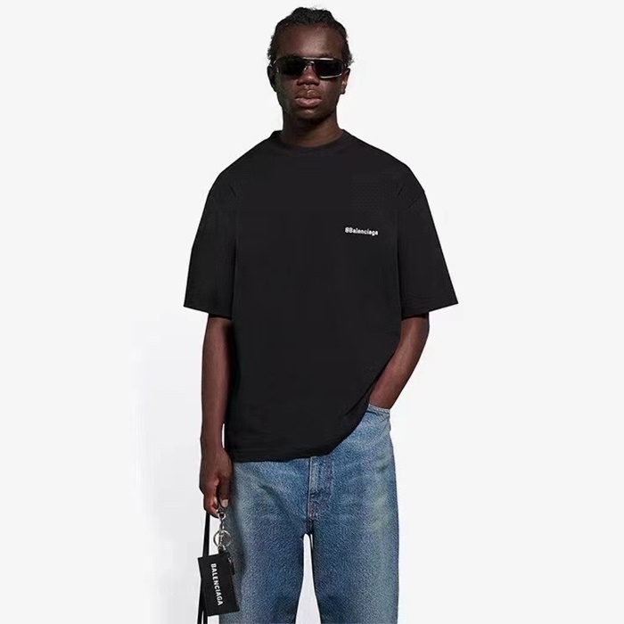 バレンシアガメンズラウンド半袖Tシャツc4532