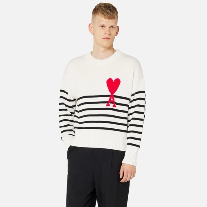 アミユニセックスラウンドニットi4537