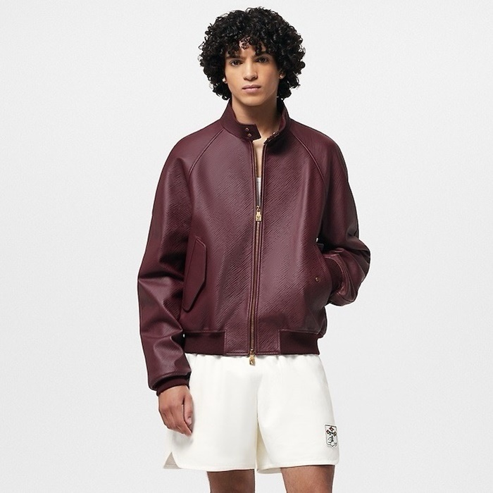 ルイヴィトンメンズレザージャケットc4598