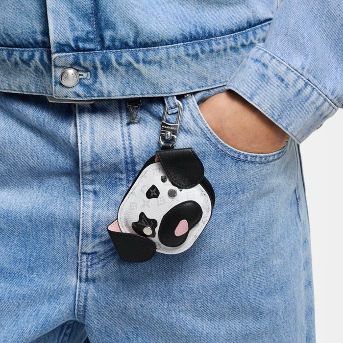 ルイヴィトンユニセックスイニシャルキーホルダーc2850