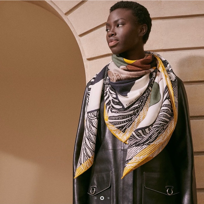 エルメスレディースシルクニットc2855