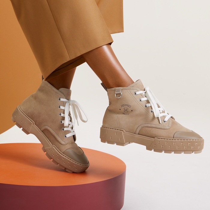 エルメスレディースイティネレールアンケルブーツs1869