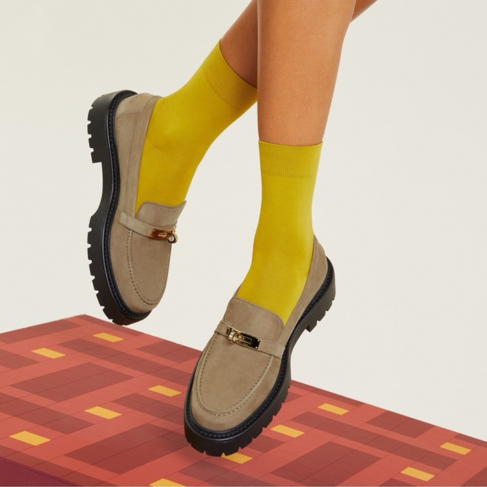 エルメスレディースアイコンローファーs1870