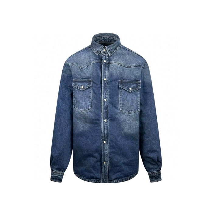 プラダメンズデニムシャツc4610
