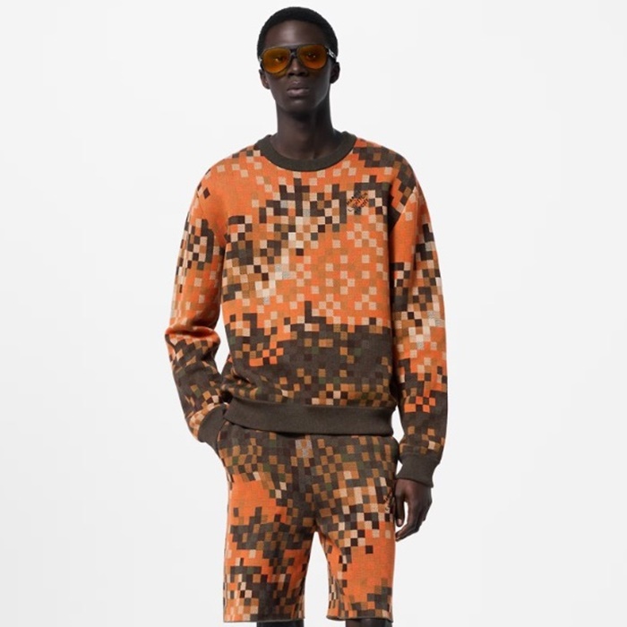 ルイヴィトンメンズクルーネックセーターc4619