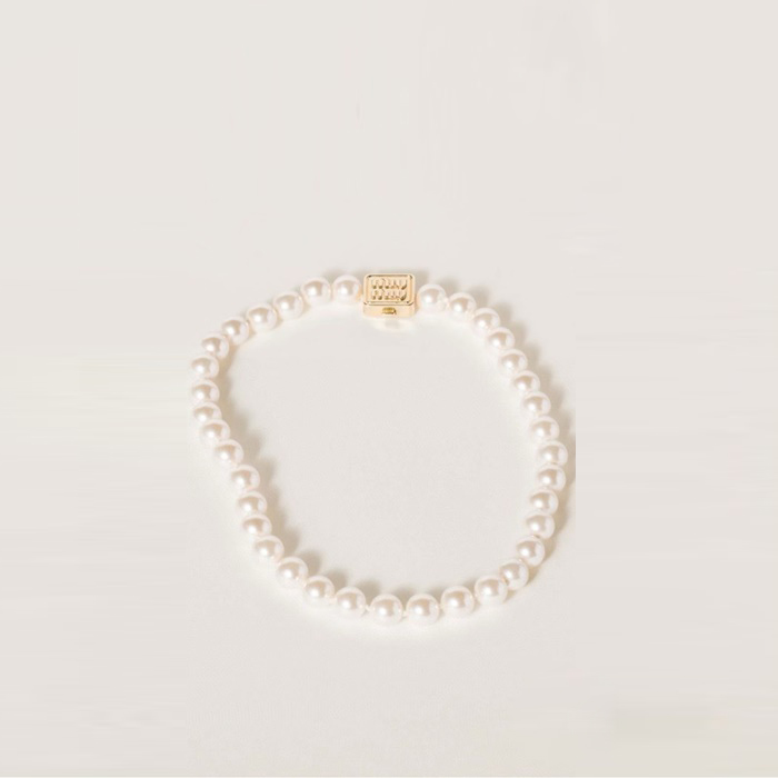 ミュウミュウレディースゴールドネックレスc2864