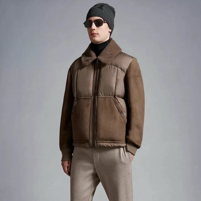 モンクレールメンズレザージャケットc4633