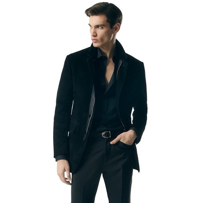 トムフォードメンズレザージャケットc4642