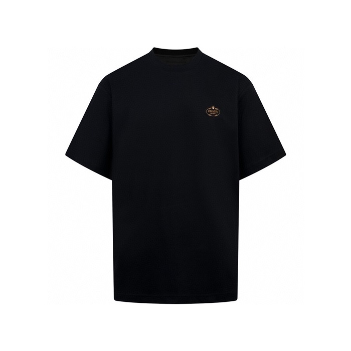 プラダメンズラウンド半袖Tシャツc4655