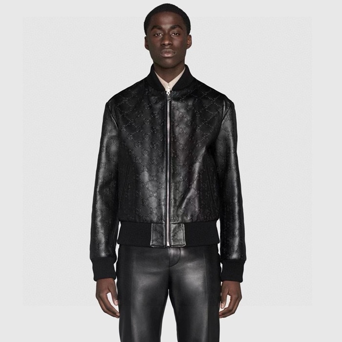 グッチメンズレザージャケットc4677