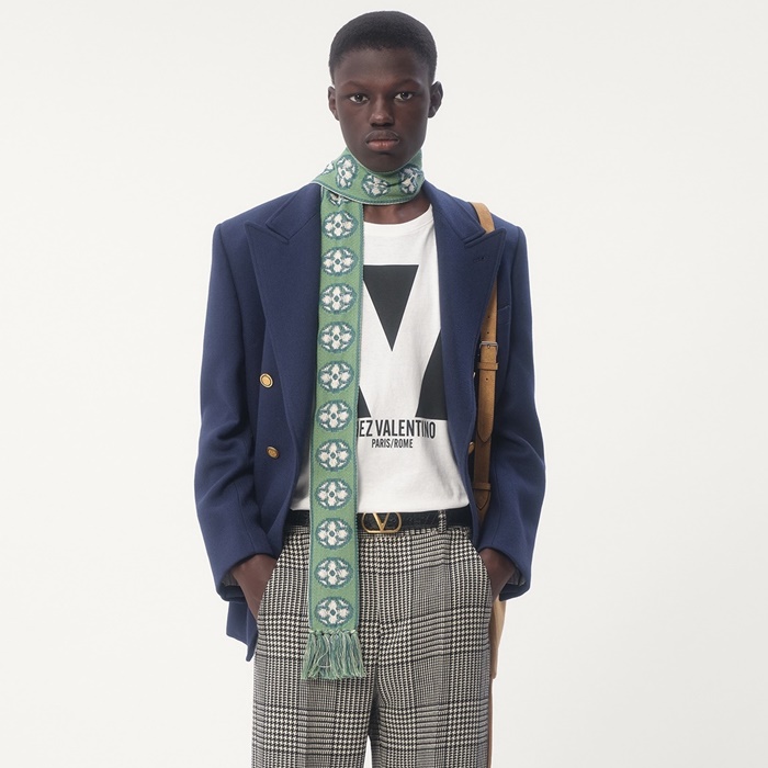 ヴァレンティノメンズホワイト半袖Tシャツc4692