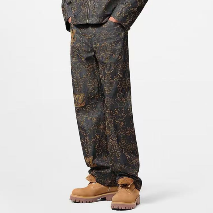 ルイヴィトンメンズカジュアルジーンズc4702