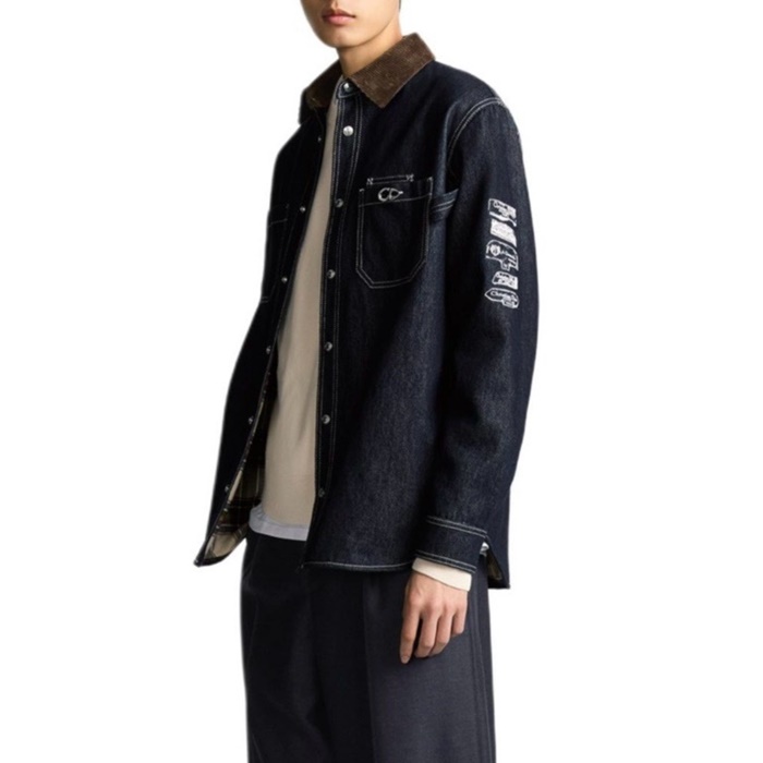 ディオールメンズデニムシャツc4705