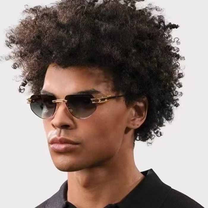 ディータメンズプレミアムメタルフレームサングラスc2966