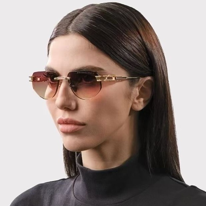 ディタレディースプレミアムメタルフレームサングラスc2972