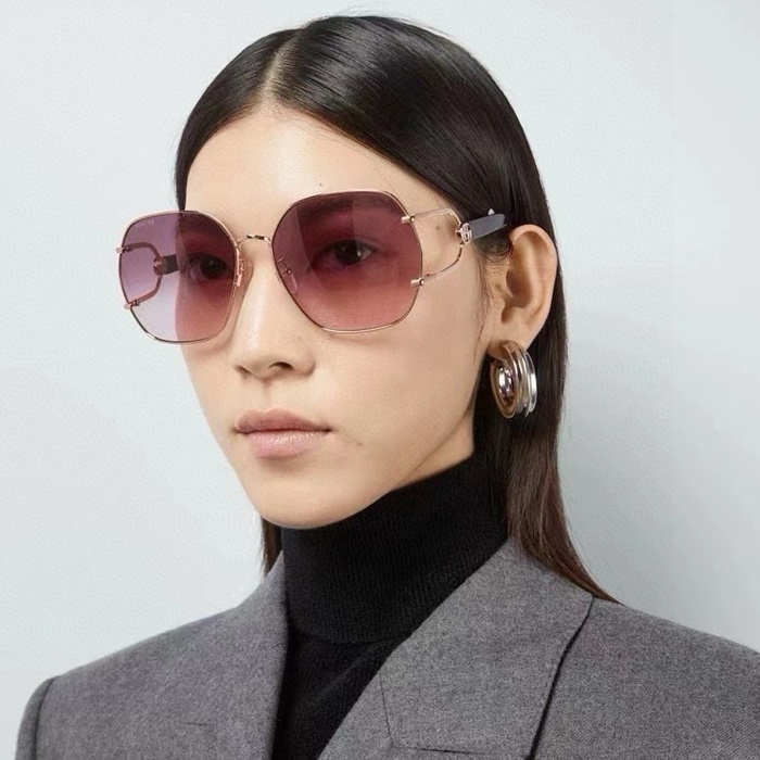 グッチレディースプレミアムメタルフレームサングラスc3004