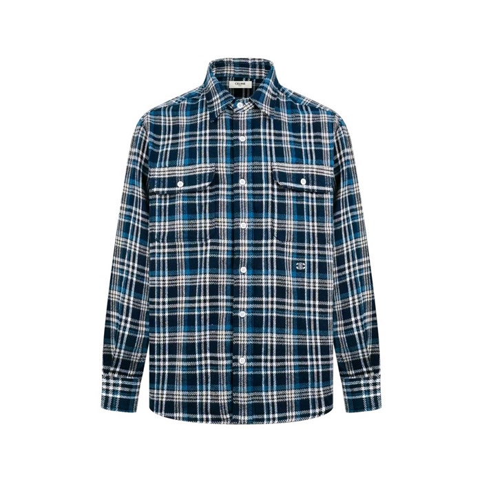 セリーヌメンズクラシックシャツドレスシャツc4737