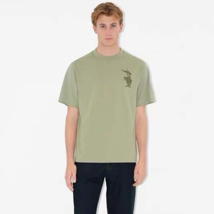 バーバリーメンズラウンド半袖Tシャツc4739