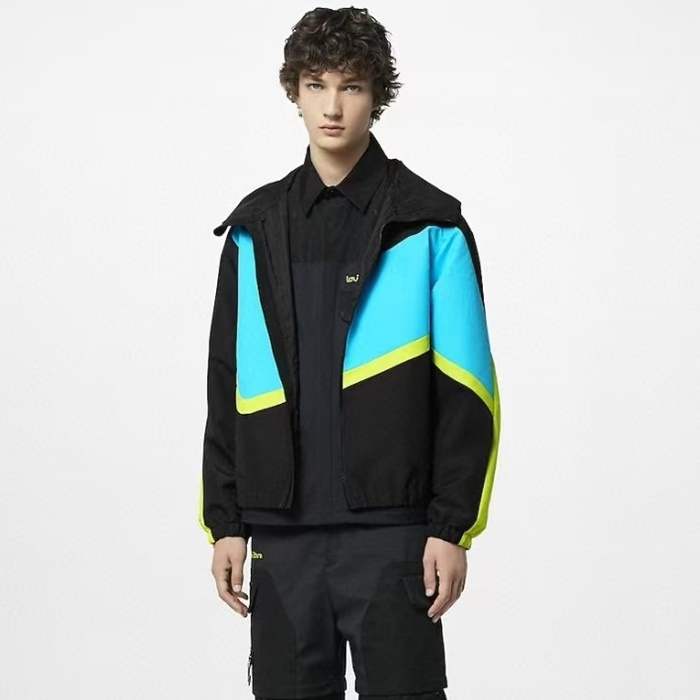 ルイヴィトンメンズジップアップジャケット-c4757