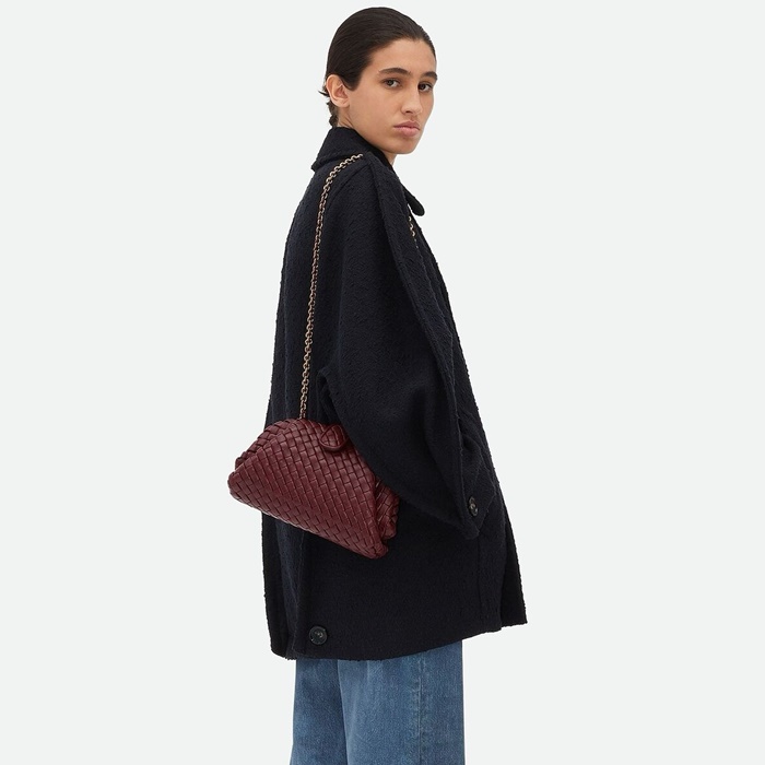 ボッテガヴェネタレディースローレンチェーンクラッチバッグb4746