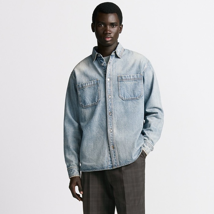 ディオールメンズクラシックシャツc4761