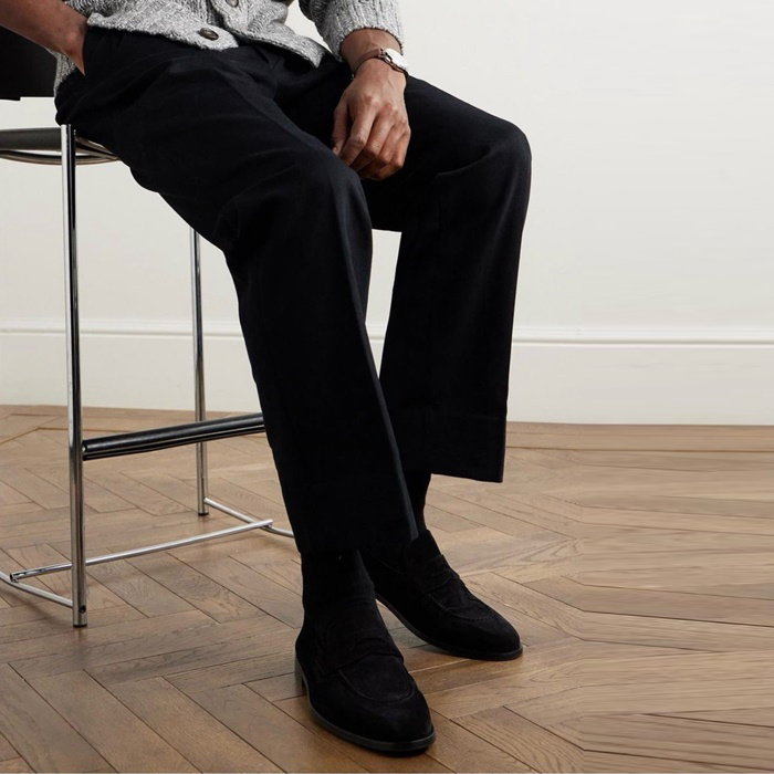 ブルネロクチネリメンズベーシックローファーs2963