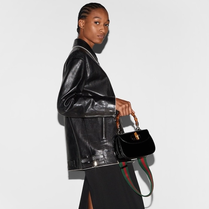 グッチレディースバンブーハンドバッグb4751