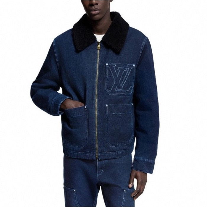 ルイヴィトンメンズジップアップジャケット-c4778