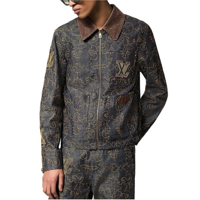 ルイヴィトンメンズデニムジャケットc4782