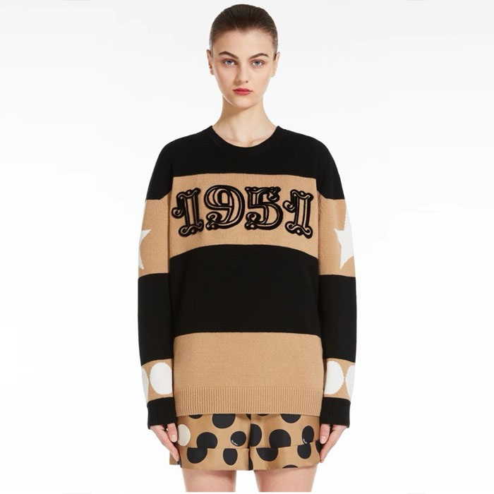 マックスマーラレディースクルーネックセーター-c4806