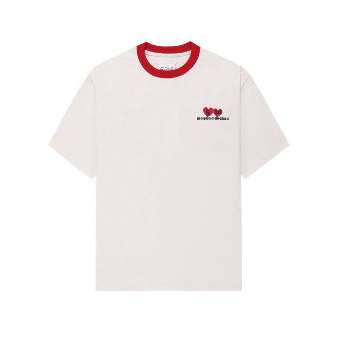 メゾンマルジェラメンズラウンド半袖Tシャツc4824