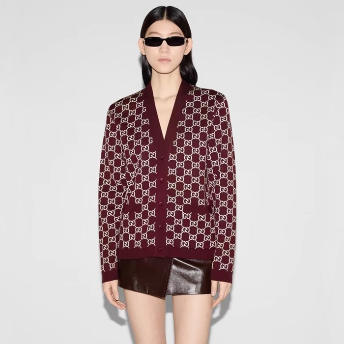 グッチレディースネックカーディガンc4846