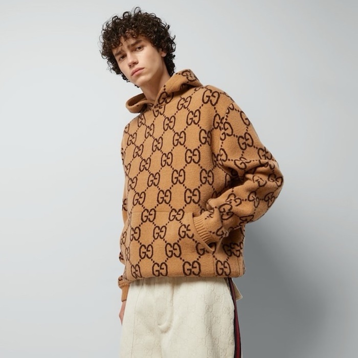 グッチメンズベーシックフーディc4847